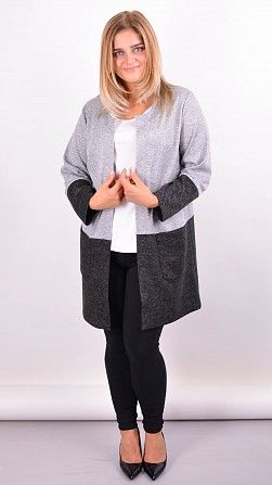 Кардиган Лотос серый Київ - изображение 1