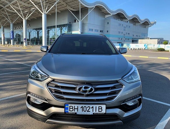 Автомобиль Hyuindai SANTA FE 2017 авто машина тачка бу запчасти диски Одесса - изображение 1