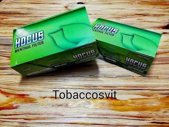 Сигаретные гильзы HOCUS Menthol Дніпро - изображение 1