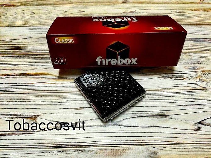 Гильзы для Табака Набор Firebox 200+Портсигар Днепр - изображение 1