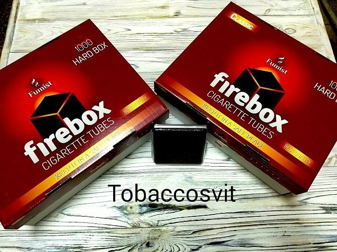 Гильзы для Табака Набор Firebox 1000+1000+Портсигар в Подарок Дніпро - изображение 1