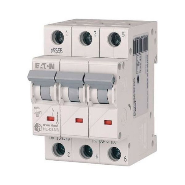 Автоматический выключатель Eaton HL-C63/3 3P 63А тип C (194797) Киев - изображение 1