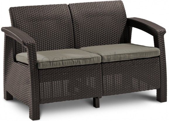 Набор садовой мебели Allibert Keter Corfu Love Seat Ужгород - изображение 1