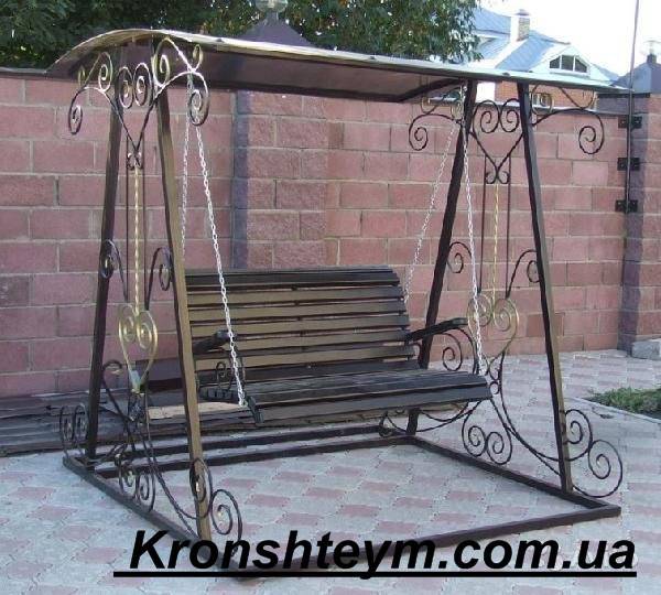 Изготовление кованых качелей в Киеве и Коростене Київ - изображение 1