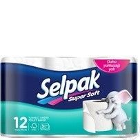 Туалетная бумага Selpak 12шт Київ - изображение 1