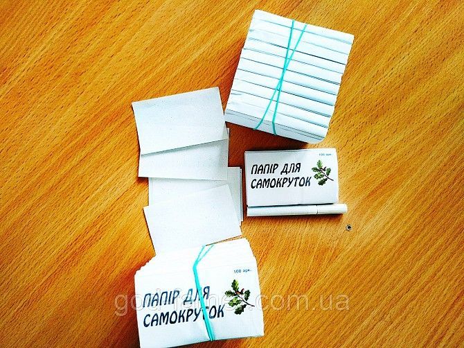 Бумага папиросная для самокруток "Дубок" Белоруссия фасовка Днепр - изображение 1