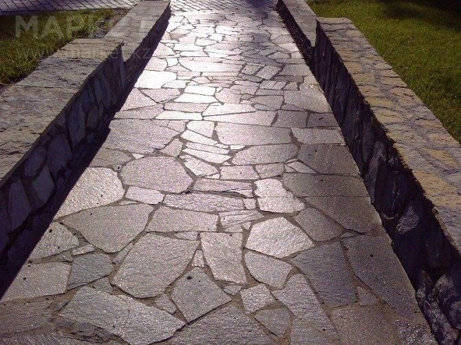Укладка плитняка в Киеве и Киевской области Київ - изображение 1