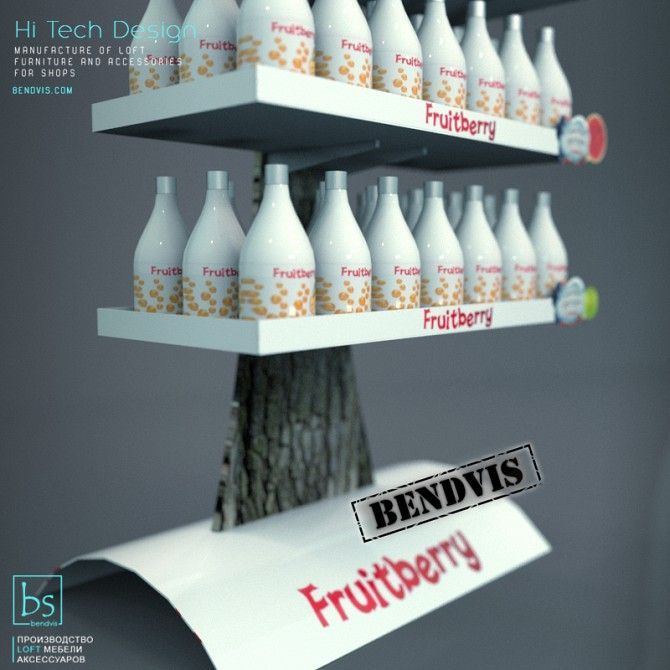 Торговый стенд Fruitberry от Bendvis Кировоград - изображение 1