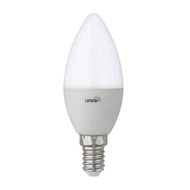 Лампа светодиодная Lemanso 7W C37 E14 520LM 4000K 175-265V / LM232 Киев - изображение 1