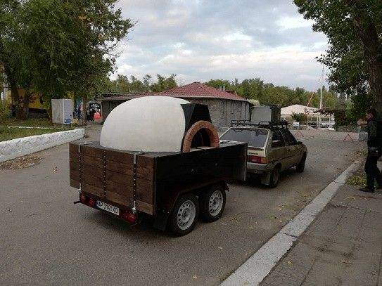 Бизнес на колесах/печь для пиццы на прицепе Запорожье - изображение 1