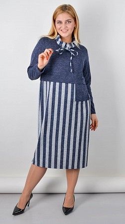 Платье Мария синий Київ - изображение 1