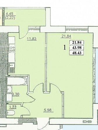 Продам квартиру 50 кв.м. Одесса - изображение 1