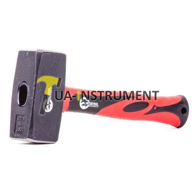 Кувалда 1500 г, ручка из фибергласа Intertool HT-0241 Кременчуг - изображение 1