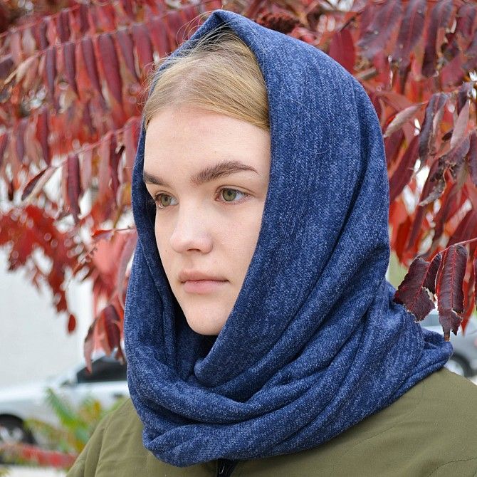 Снуд Снуд синий Київ - изображение 1