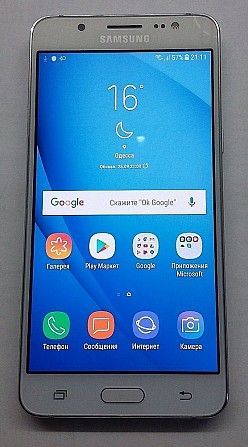 Samsung J5 2016, БЕЛОГО ЦВЕТА в идеальном состоянии Одесса - изображение 1