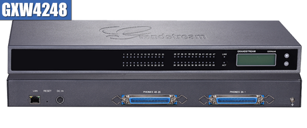 Grandstream GXW4248, голосовий ip шлюз, 48xFXS, 1xLAN, (1GbE)Gigabit Ethernet Киев - изображение 1