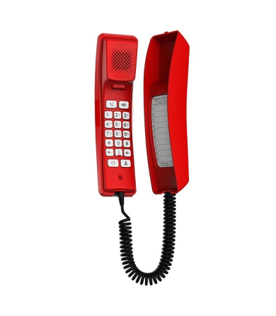 Fanvil H2U Red, готельний sip телефон, 2 SIP аккаунтa, PoE Киев - изображение 1