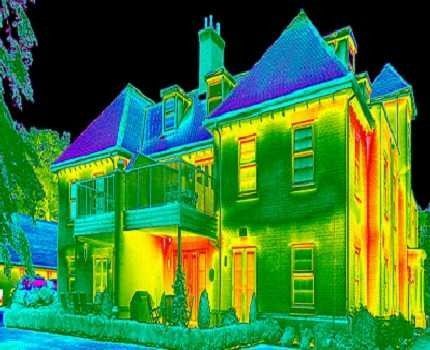 Тепловизионное обследование тепловизором, поиск утечек тепла и скрытых коммуникаций Харьков - изображение 1