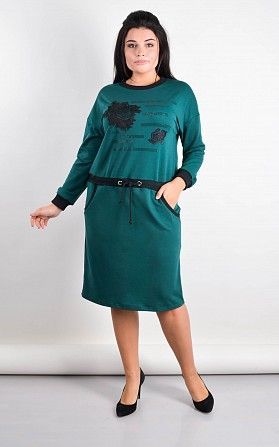 Платье Виола изумруд Київ - изображение 1