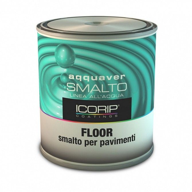 AQQUAVER FLOOR - эмаль быстросохнущая, 0,75 л Дніпро - изображение 1