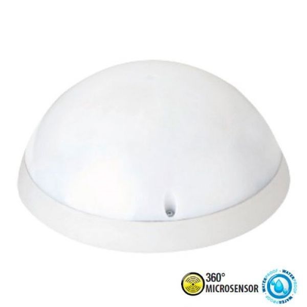 Светильник накладной Aqua fullmoon Sensor 12W 6400K белый Horoz Electric (400-415-115) Киев - изображение 1