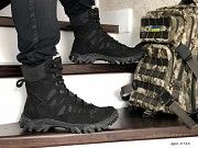 Берцы мужские зимние черные 8725 Мелитополь