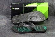 Вьетнамки мужские черные с зеленым Rider 5177 Мелитополь