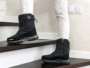 Женские дутики зимние серые с черным Columbia 8696 Мелитополь