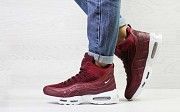 Женские зимние кроссовки бордовые 95 6979 Мелитополь
