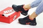 Женские зимние кроссовки темно синие с оранжевым Nike Air Max Tn 6615 Мелитополь