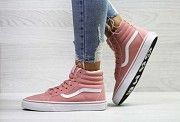 Женские кеды на зиму розовые Vans 6503 Мелитополь