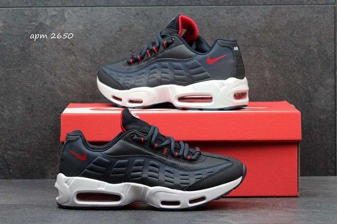 Женские кроссовки Air Max 95 темно синие 2650 Мелитополь - изображение 1