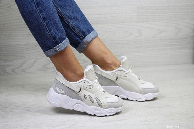 Женские кроссовки бежевые Balenciaga 7959 Мелитополь - изображение 1