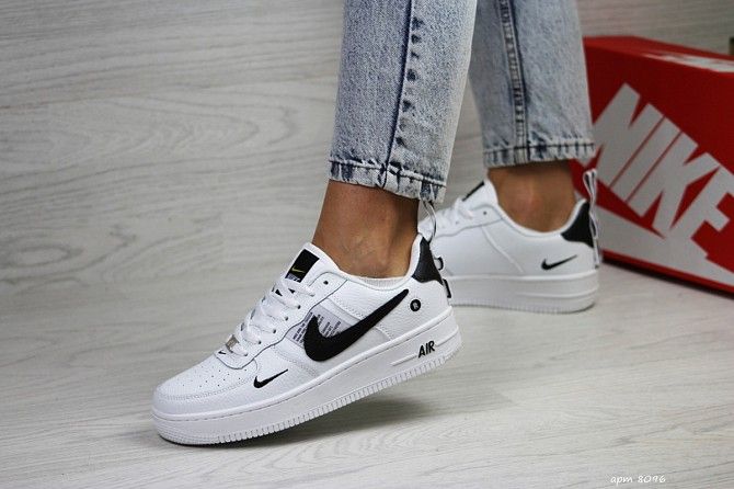 Женские кроссовки белые Air Force 1 8096 Мелитополь - изображение 1
