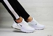 Женские кроссовки белые Nike Air Max 270 7379 Мелитополь
