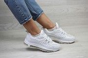 Женские кроссовки белые Nike Air Max 97 7642 Мелитополь