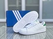 Женские кроссовки белые с зеленым Stan Smith 8321 Мелитополь