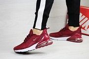 Женские кроссовки бордовые Air Max 270 8242 Мелитополь