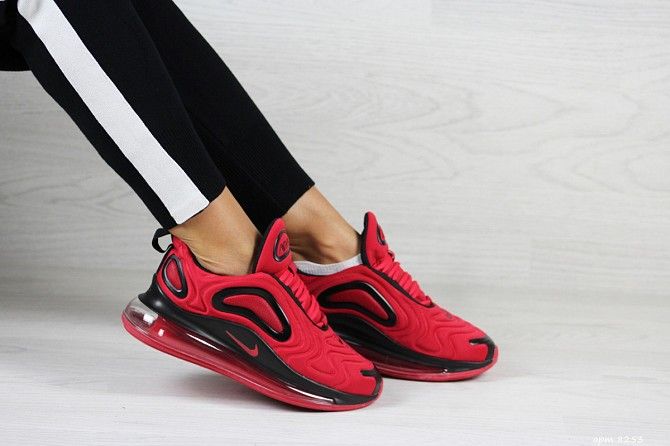 Женские кроссовки красные Nike Air Max 720 8253 Мелитополь - изображение 1