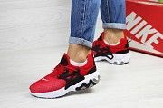 Женские кроссовки красные Nike Presto React 7968 Мелитополь
