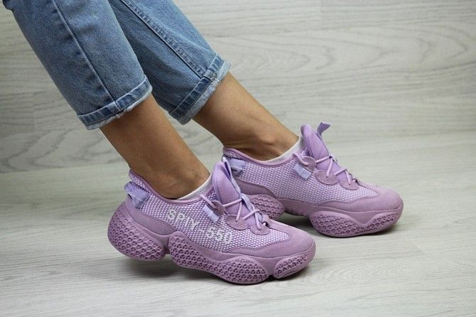 Женские кроссовки фиолетовые SPIY-550 7854 Мелитополь - изображение 1