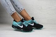 Женские кроссовки черные с мятой Nike Air Max 2017 8180 Мелитополь