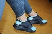 Женские кроссовки Huarache черные 2123 Мелитополь