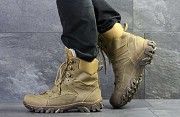 Зимние бежевые берцы 6772 Мелитополь