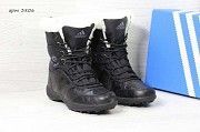 Зимние женские дутики Climaproof черные 3806 Мелитополь