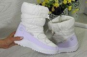 Зимние женские дутики белые РП-3724 Мелитополь