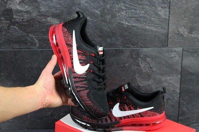 Кроссовки черно красные Air Max 2017 4335 Мелитополь - изображение 1