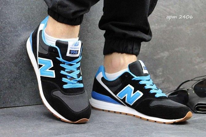 Кроссовки New balance 996 черные 2406 Мелитополь - изображение 1