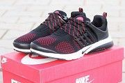 Кроссовки Nike Air Presto черные с красным 1806 Мелитополь