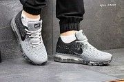 Кроссовки Nike Flyknit Max серые с черным 2300 Мелитополь